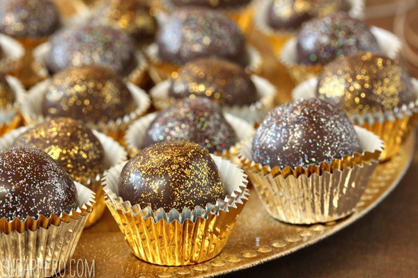 Sparkle Truffles for New Year’s Eve