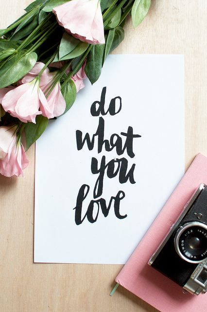 Sparkle Inspiration: Do What You Love!