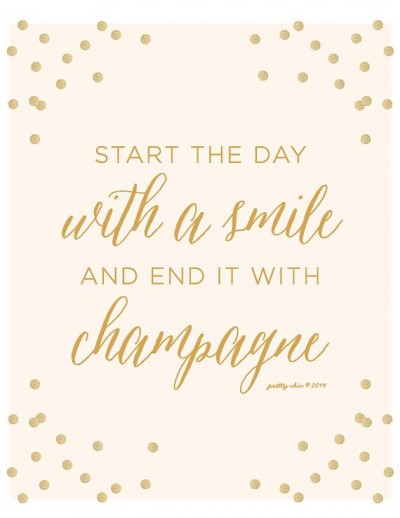 Sparkle Inspiration: Start The Day With A Smile