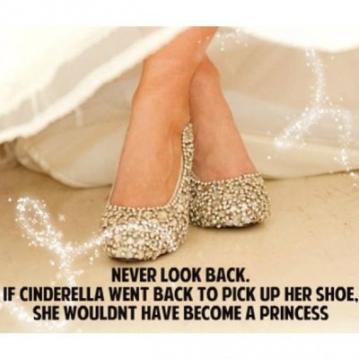 Sparkle Inspiration of the Day: Never Look Back